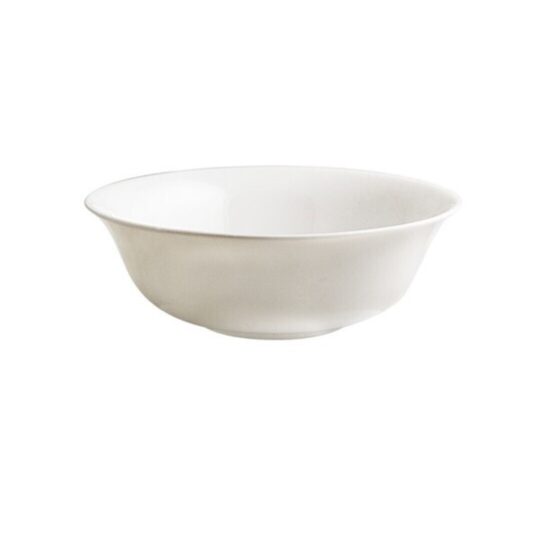 Bol cristal apilable Elba blanco 12.5cm