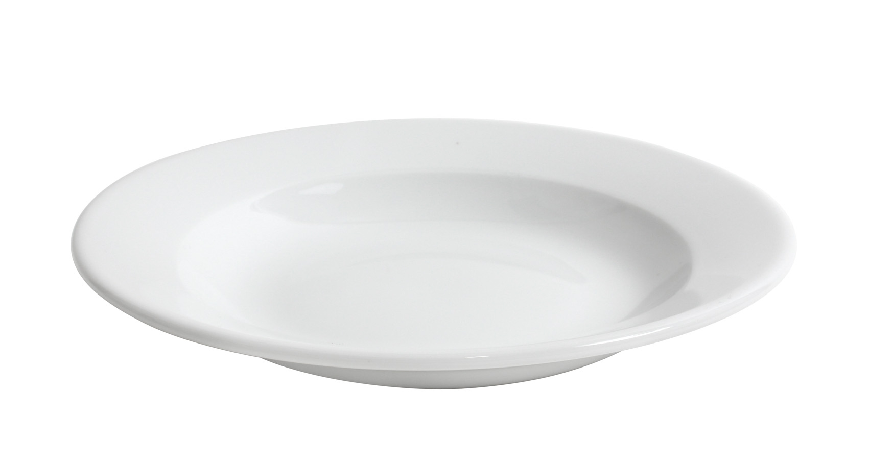 Plato hondo Boj blanco 23cm