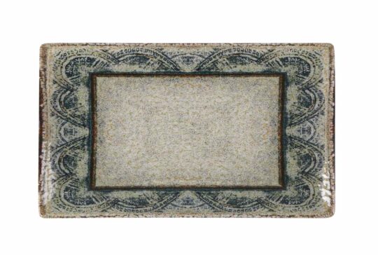 Fuente rectangular Ming Catania 25x15 cm