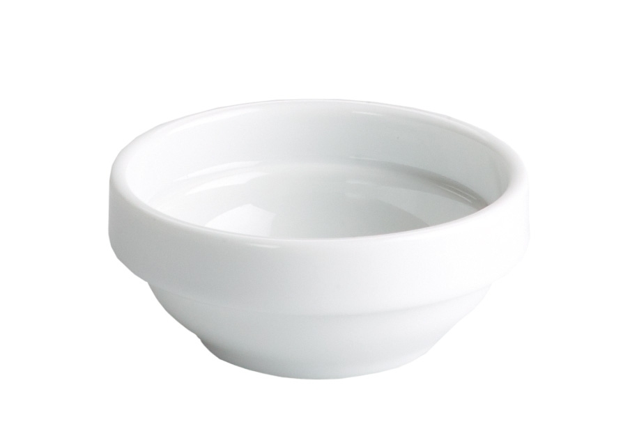 Bol porcelana mini blanco 5cl 7cm