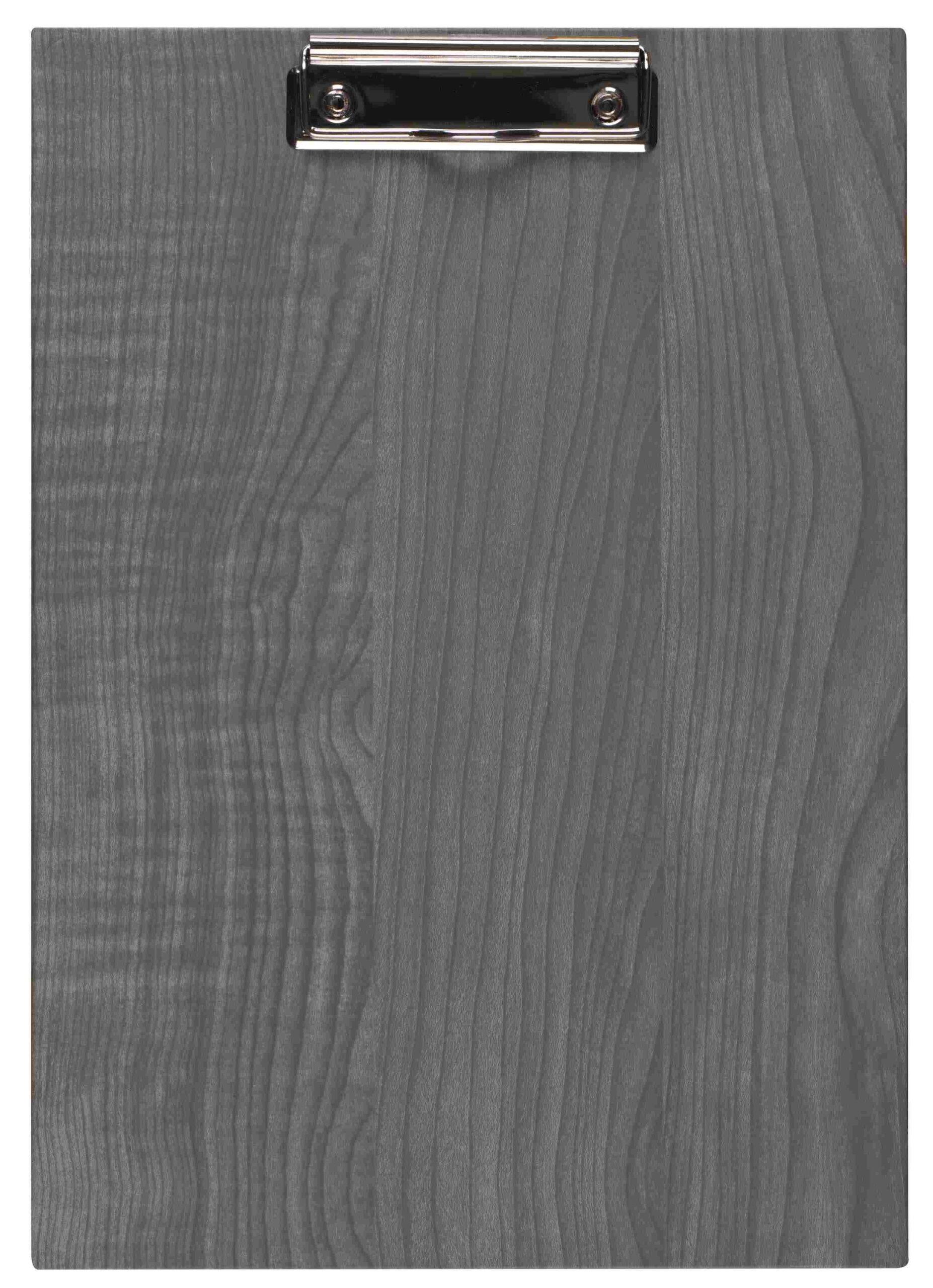 Portamenu A4 con pinza Max Collection gris