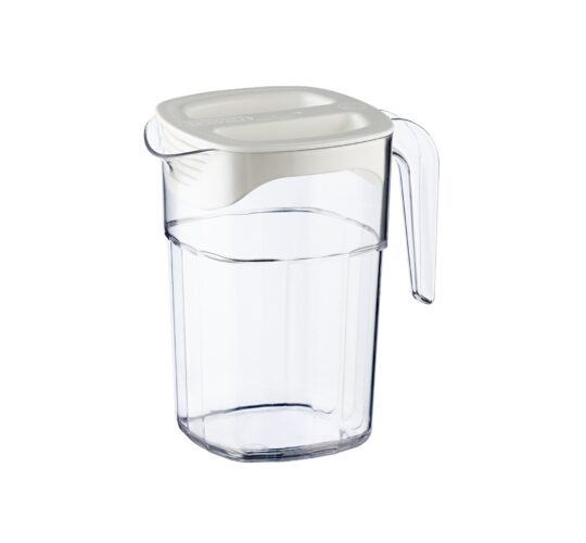 Jarra policarbonato apilable con tapa 1.4L