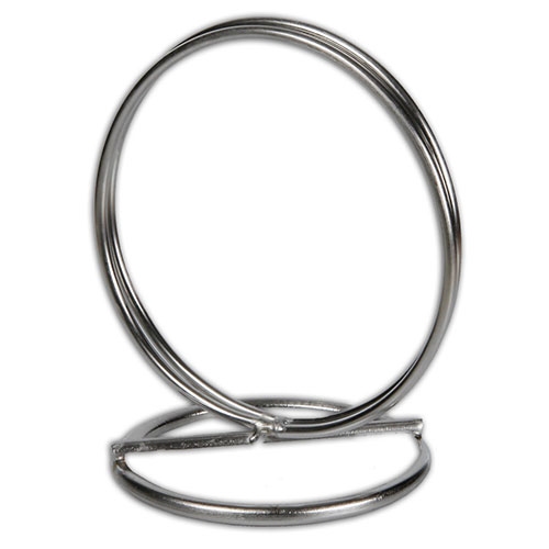Soporte carta mesa inox redondo