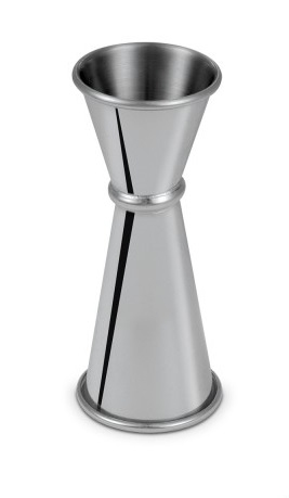 Vaso medidor coctel inox Luxe 25-50ml