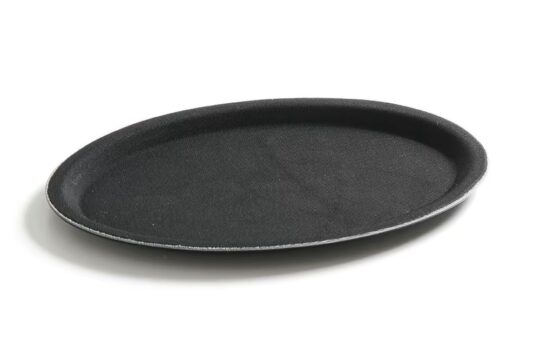 Bandeja oval antideslizante 67x55