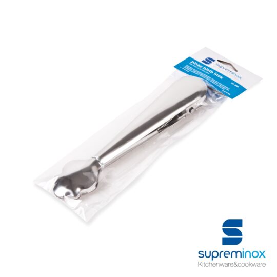 Pinza hielo inox con muelle