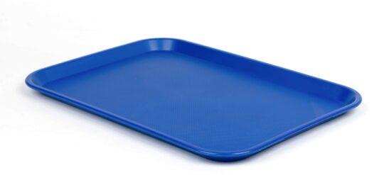 Bandeja selfservice pvc 35x27cm azul