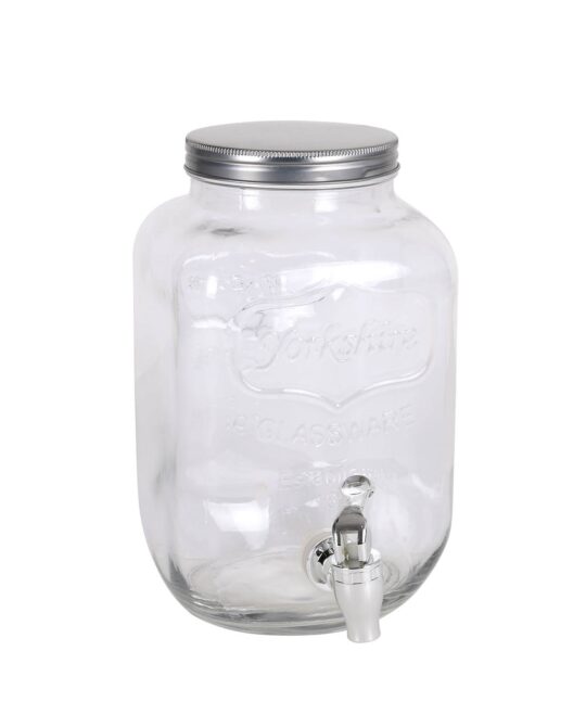 Tarro cristal dispensador con grifo 8L