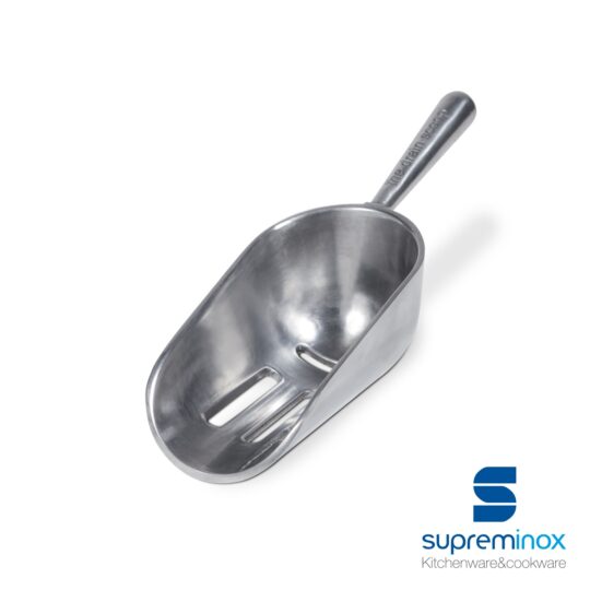 Pala alimentacion inox perforada