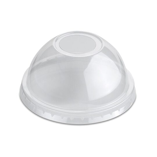 Tapa vaso plastico cupula 350 50uds