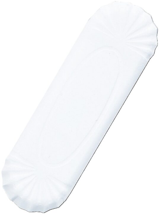 Bandeja carton pasteleria brazo 10x27cm nº2 100uds