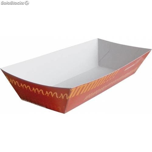 Barqueta carton kraft 50uds