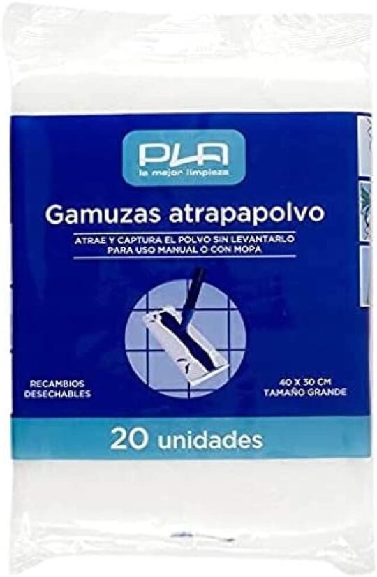 Gamuza atrapapolvo 40x30 cm 20uds