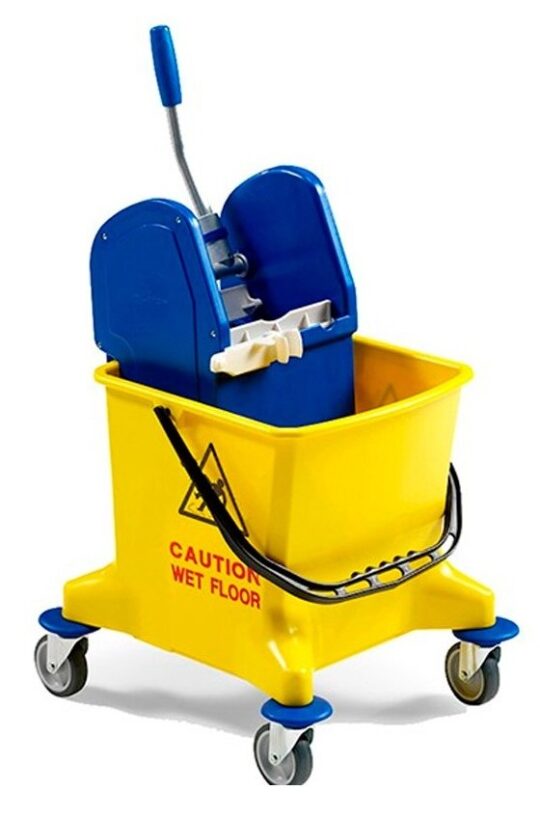 Cubo fregasuelos con prensa profesional 32L