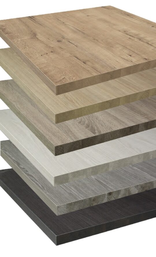 Tablero para mesa Melamina Regruesado. PVP según tamaño y modelo, CONSULTAR.