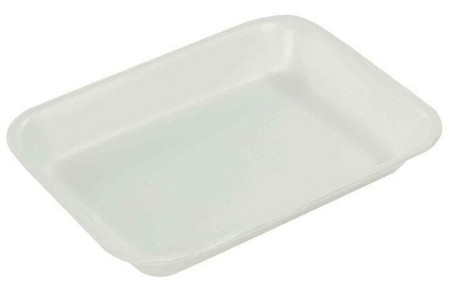 Bandeja foam blanca nº90 25x17x2cm 125 ud.