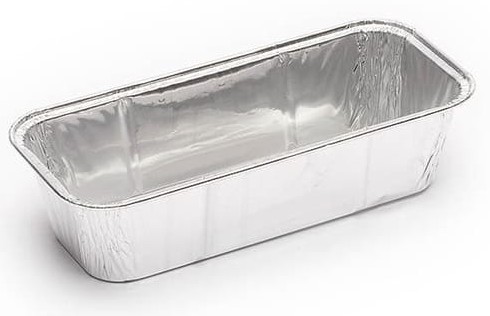 Envase aluminio plumcake 21x11 cm 100uds