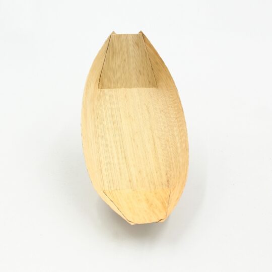 Barco bambu compostable 8x5cm 50uds