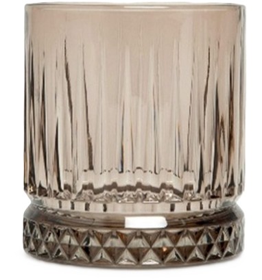 Vaso vidrio bajo Elyssia fume 35,5 Cl. - 4 ud.