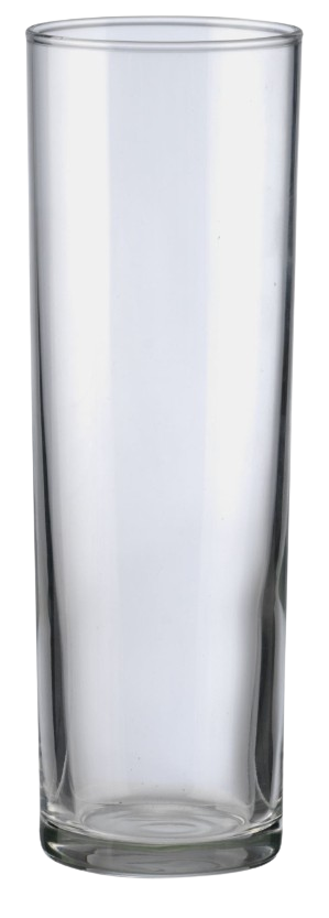 Vaso tubo 27cl 24uds