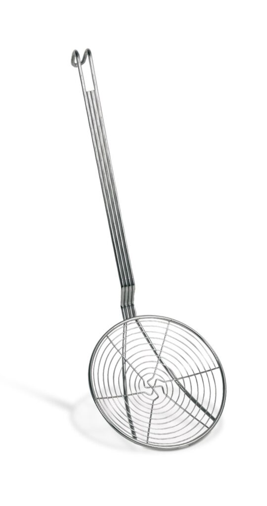 Espumadera inox araña 18cm