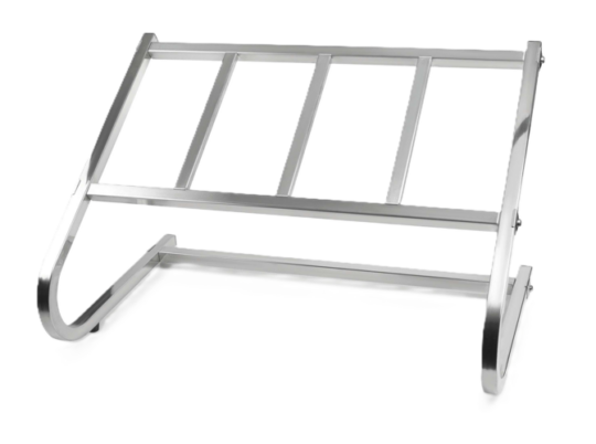 Soporte inox cubetas GN 4 cavidades