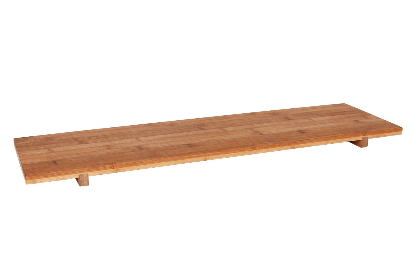 Bandeja madera alzada bambu 70x20 cm