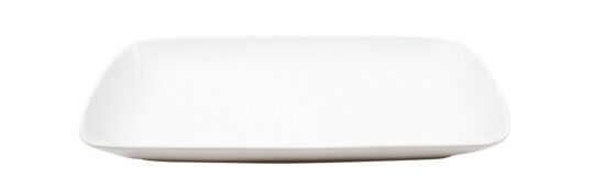 Fuente rectangular Kenia blanca 26x18 cm