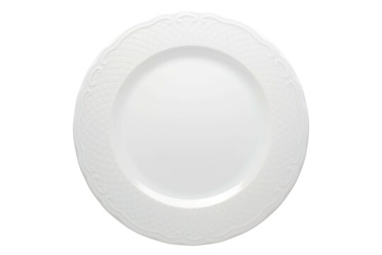 Plato presentacion Escorial blanco 32cm