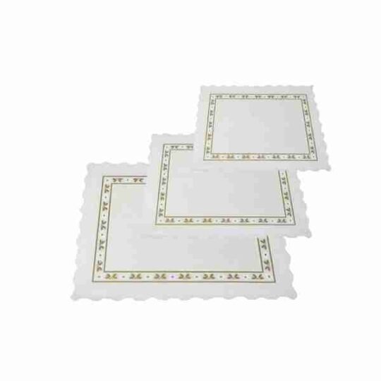 Blonda papel pasteleria parafina rect 21x27 cm 100uds