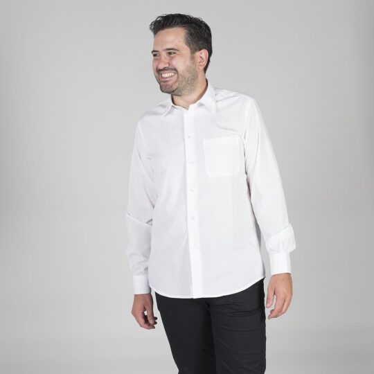 Camisa caballero blanca m/l T/L