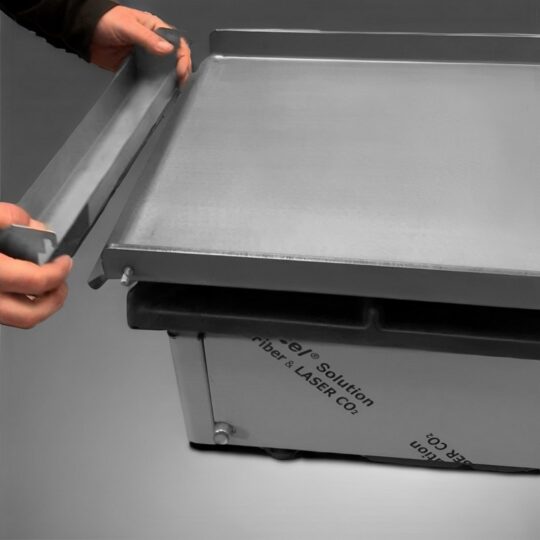 Grasera placa fogon 40 cm.