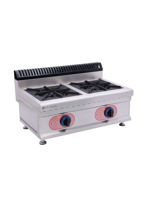 Cocina gas sobremesa 2 fuegos Semi La Bari