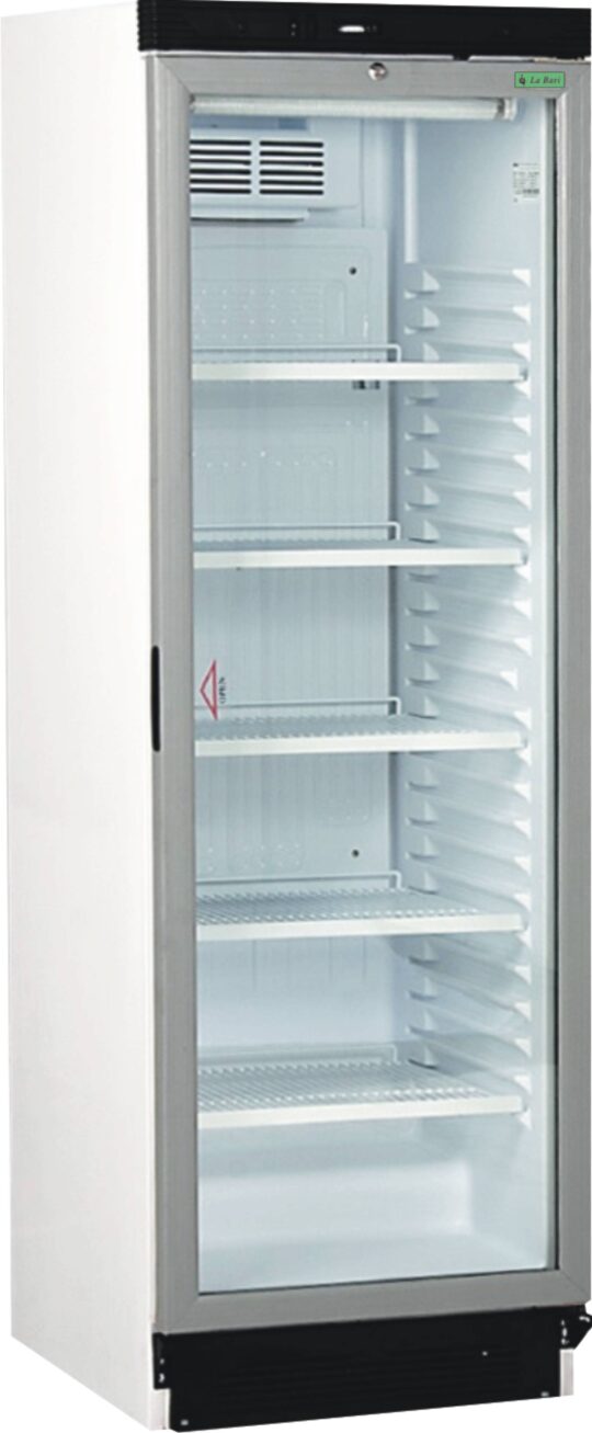 Armario refrigeracion expositor blanco 1 puerta cristal 600