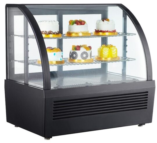 Vitrina expositora refrigerada sobremostrador RTW-100L-2 100 Litros