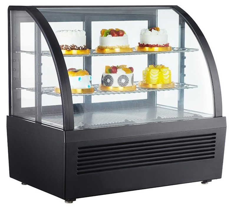 Vitrina expositora refrigerada sobremostrador RTW-100L-2 100 Litros