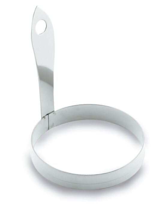 Molde huevo inox redondo con mango