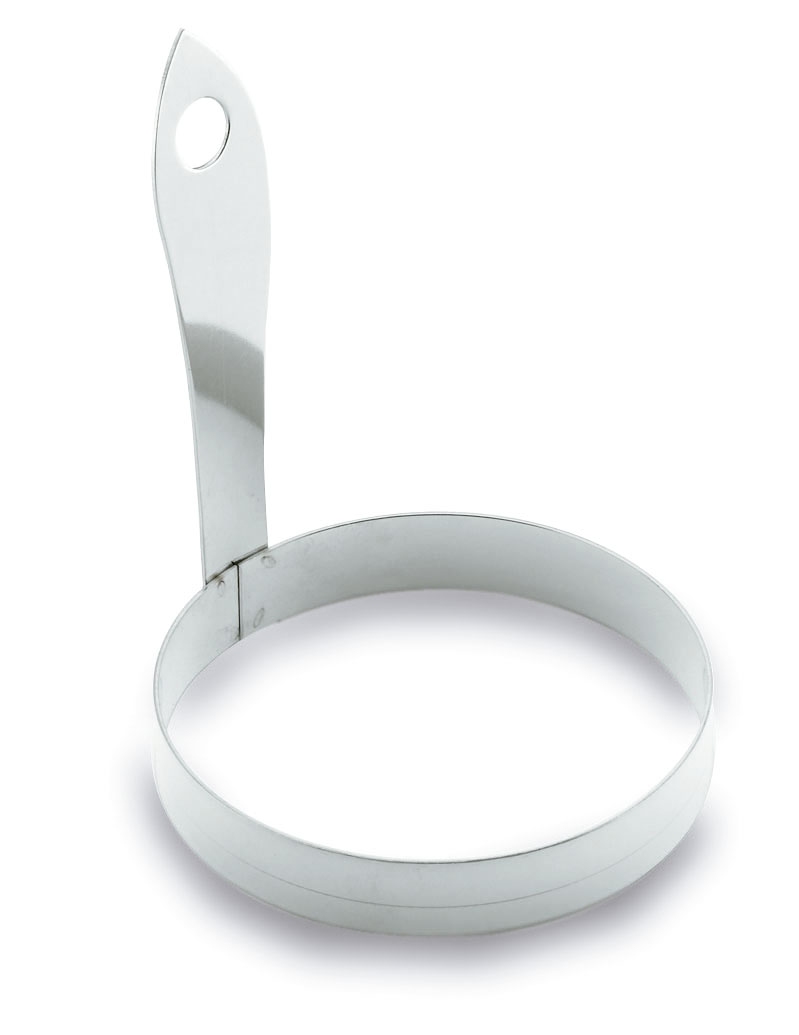 Molde huevo inox redondo con mango