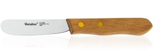 Cuchillo mantequilla mango madera 16cm