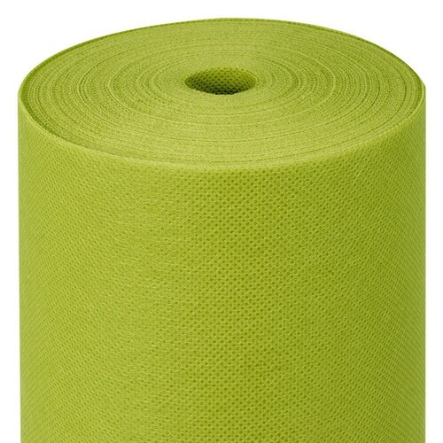Rollo mantel textil TNT 120x120cm 48mt pistacho