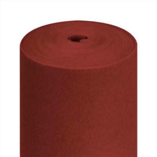 Rollo mantel textil TNT 100x100cm 50mt burdeos