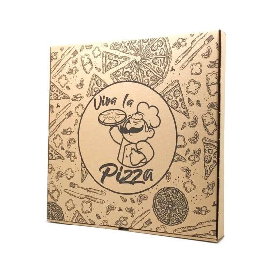 Caja carton pizza 40cm 50uds